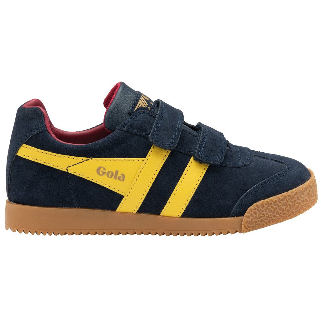 Gola Classics Harrier Strap Sneakers Donkerblauw Rood Nederland | 230-DKFNBT