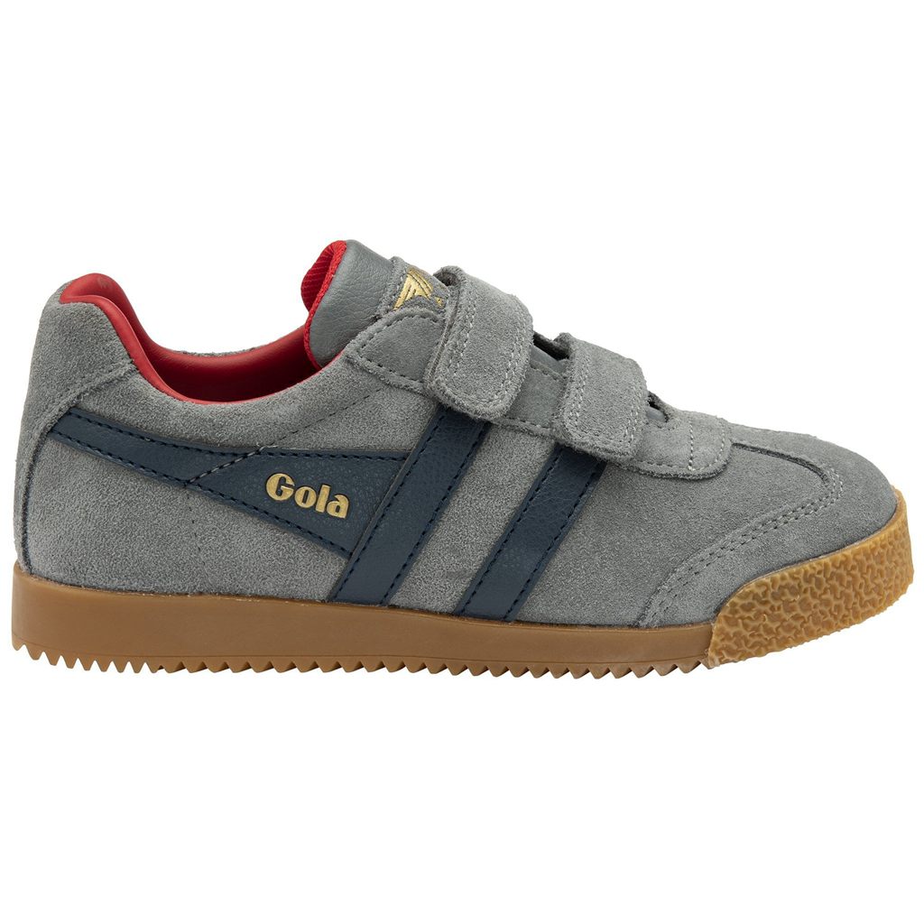 Gola Classics Harrier Strap Sneakers Donkerblauw Dieprood Nederland | 913-XKQYHO