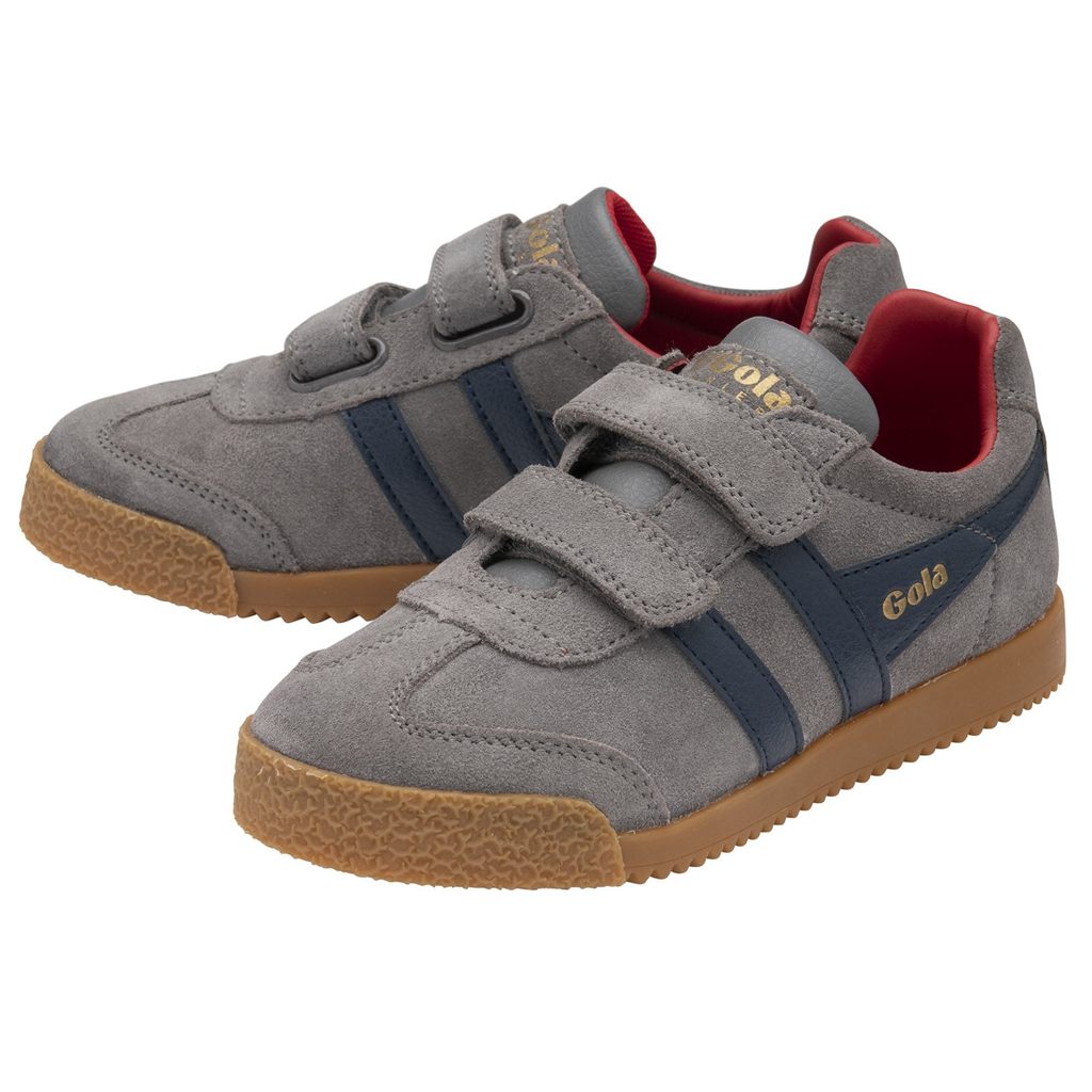 Gola Classics Harrier Strap Sneakers Donkerblauw Dieprood Nederland | 913-XKQYHO