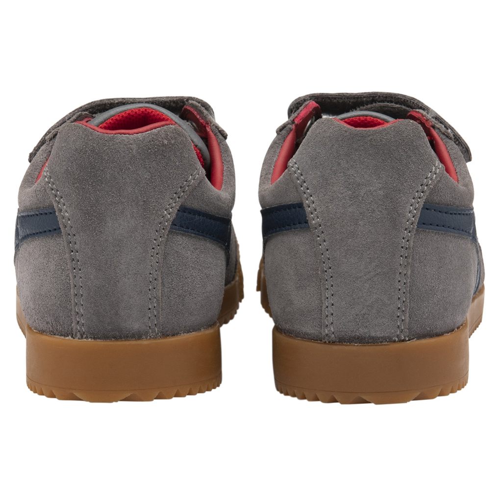 Gola Classics Harrier Strap Sneakers Donkerblauw Dieprood Nederland | 913-XKQYHO