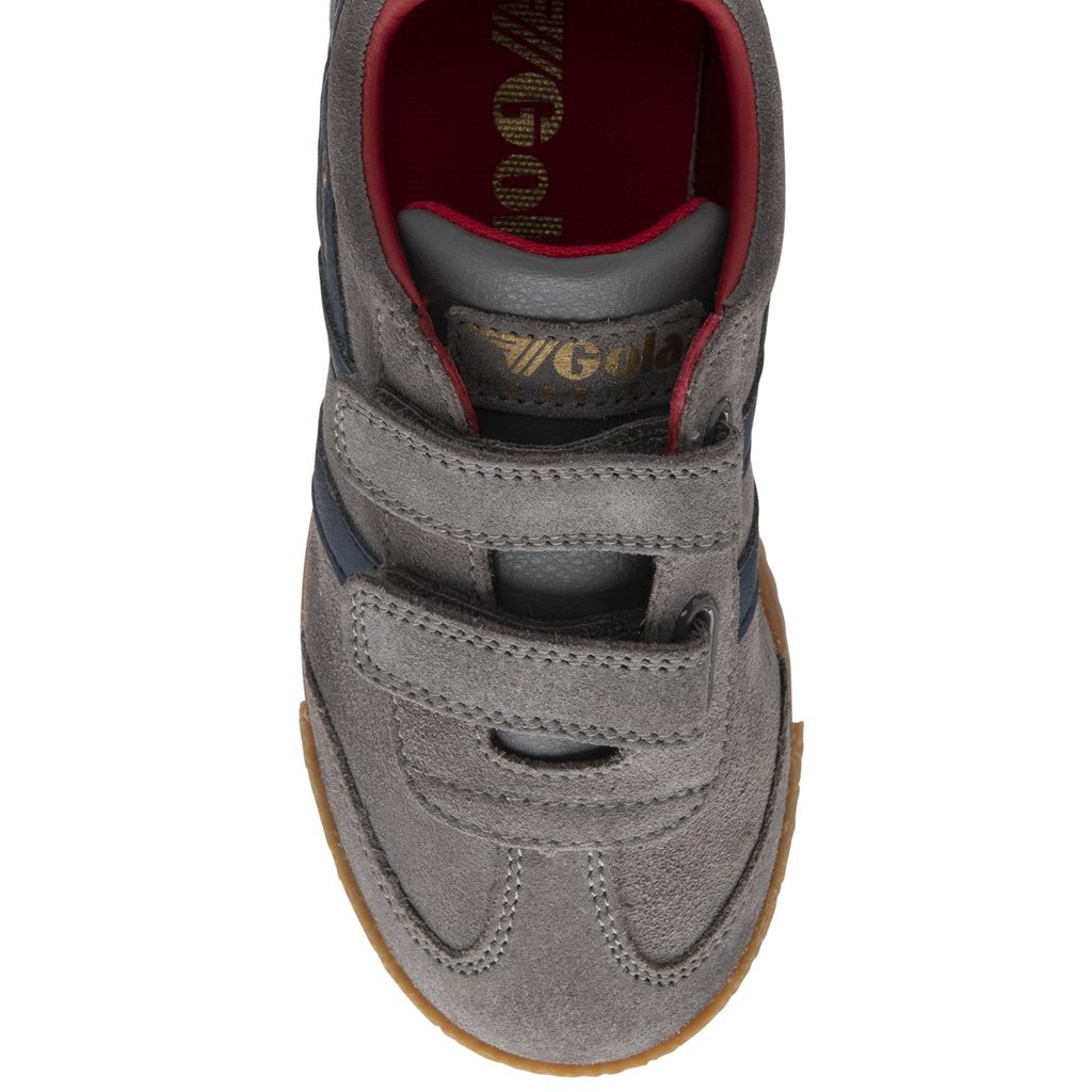 Gola Classics Harrier Strap Sneakers Donkerblauw Dieprood Nederland | 913-XKQYHO