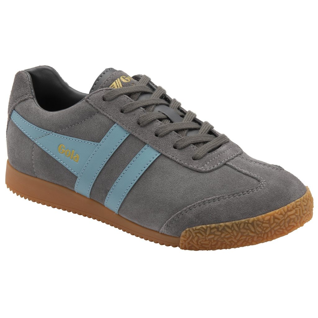 Gola Classics Harrier Suede Sneakers Ash Ocean Nederland | 682-ULISOK