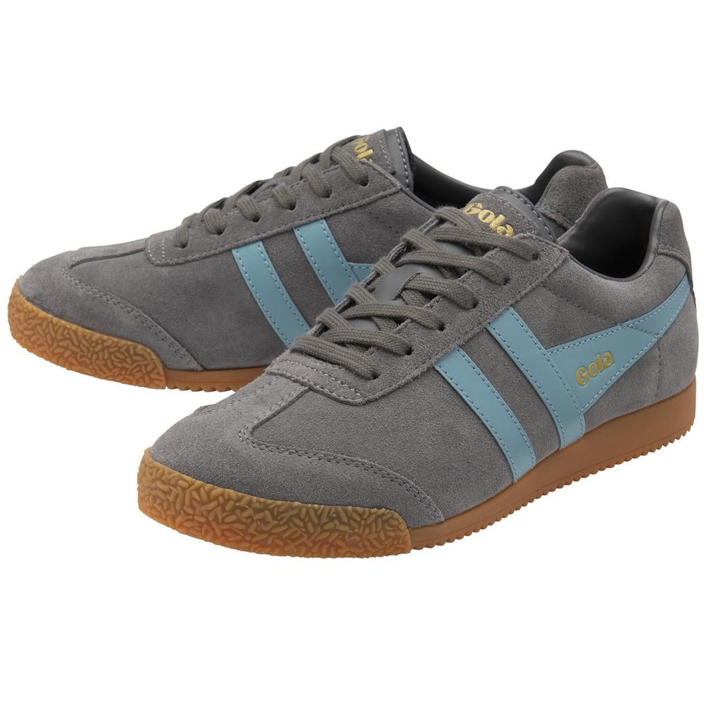 Gola Classics Harrier Suede Sneakers Ash Ocean Nederland | 682-ULISOK