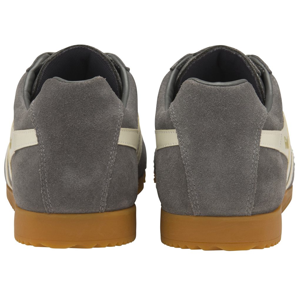 Gola Classics Harrier Suede Sneakers Ash Ecru Nederland | 169-MKHRBX
