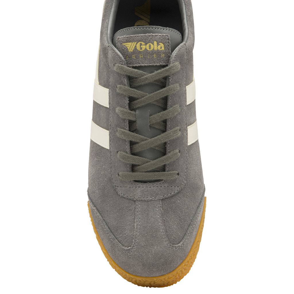Gola Classics Harrier Suede Sneakers Ash Ecru Nederland | 169-MKHRBX