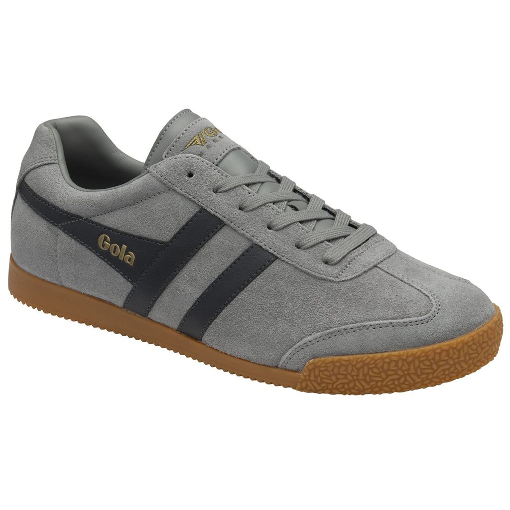 Gola Classics Harrier Suede Sneakers Cement Storm Nederland | 036-WBVSYG