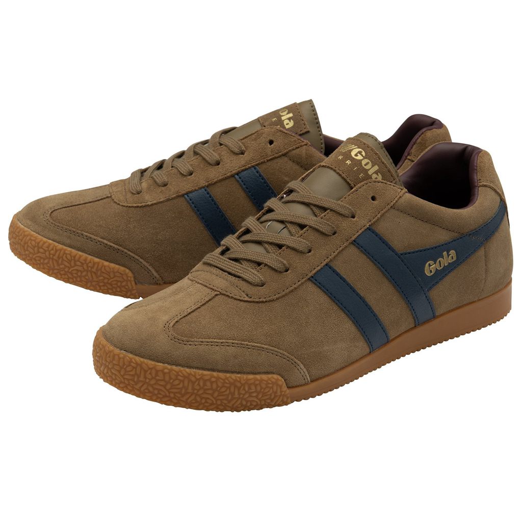 Gola Classics Harrier Suede Sneakers Donkerblauw Bordeaux Nederland | 104-QVNFIE