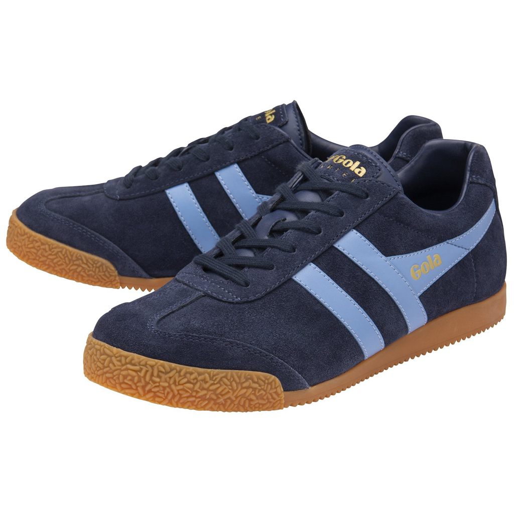 Gola Classics Harrier Suede Sneakers Donkerblauw Nederland | 798-SJXBHV