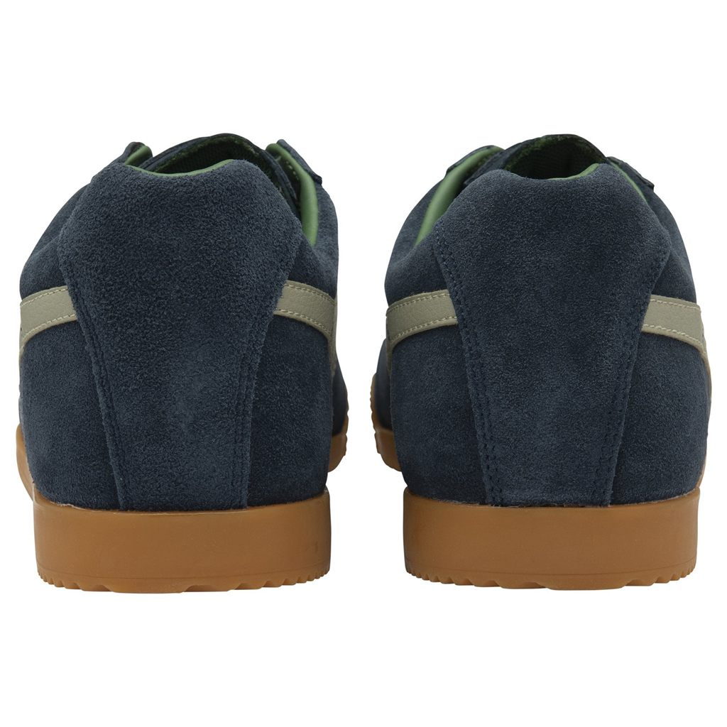 Gola Classics Harrier Suede Sneakers Donkerblauw Grijs Nederland | 061-ZOIYUH