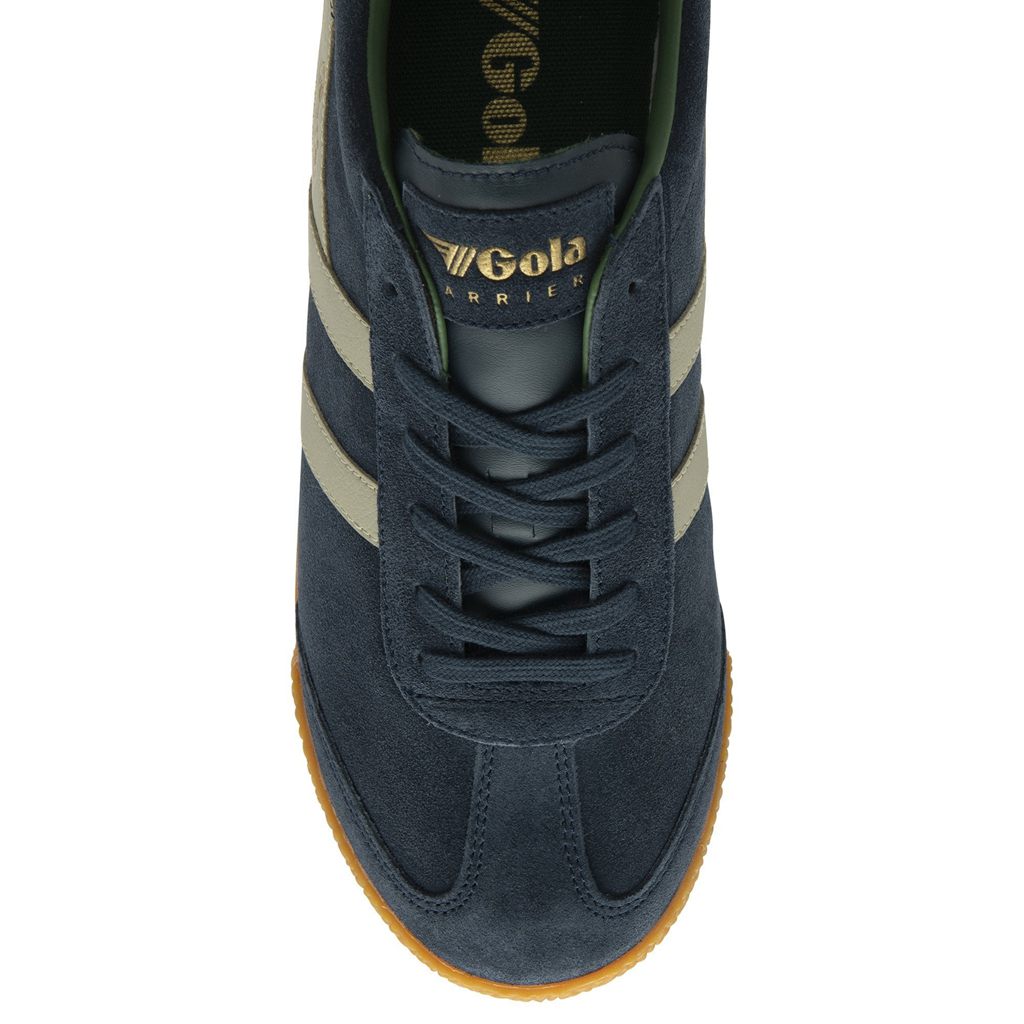 Gola Classics Harrier Suede Sneakers Donkerblauw Grijs Nederland | 061-ZOIYUH