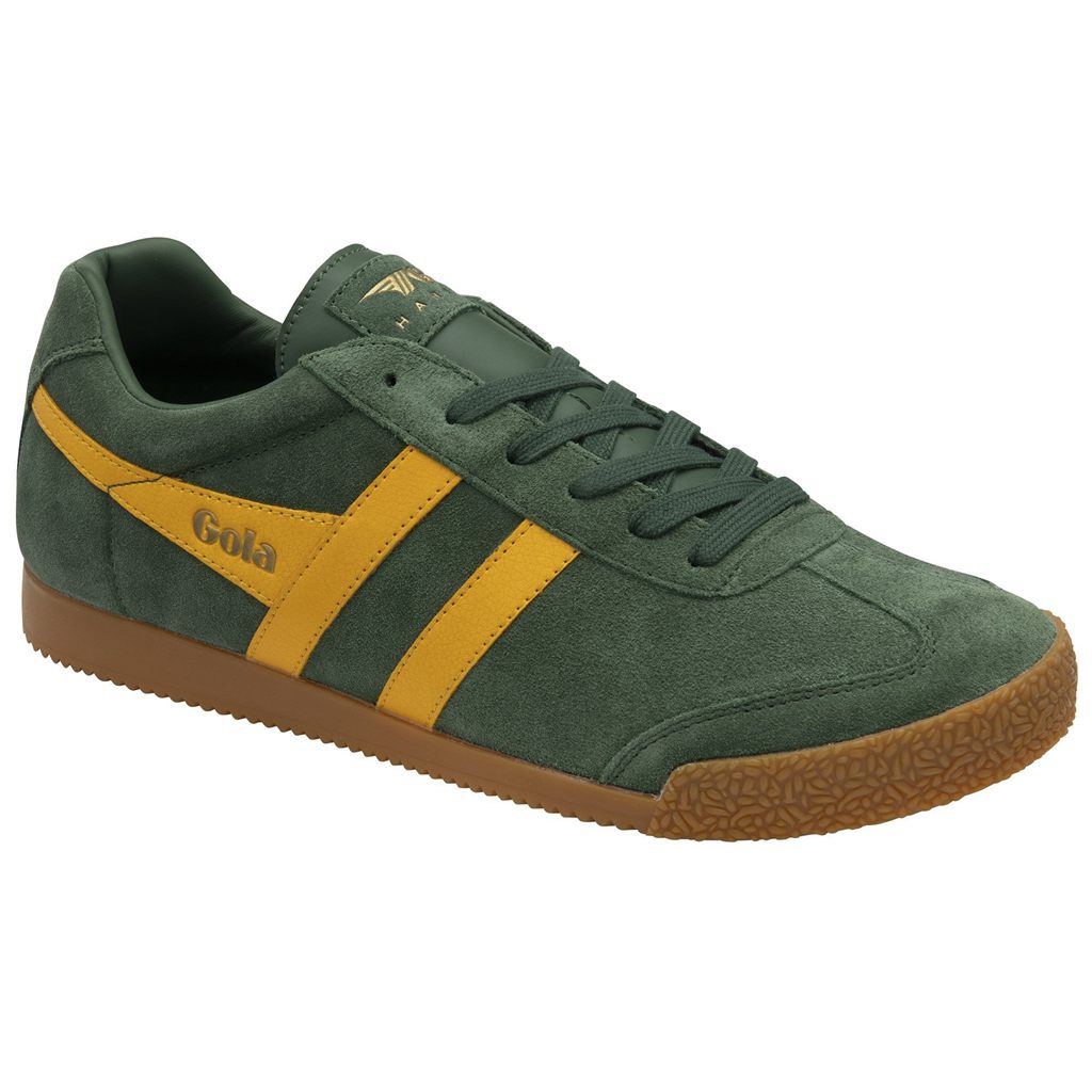 Gola Classics Harrier Suede Sneakers Evergreen Sun Nederland | 570-MSTPDY