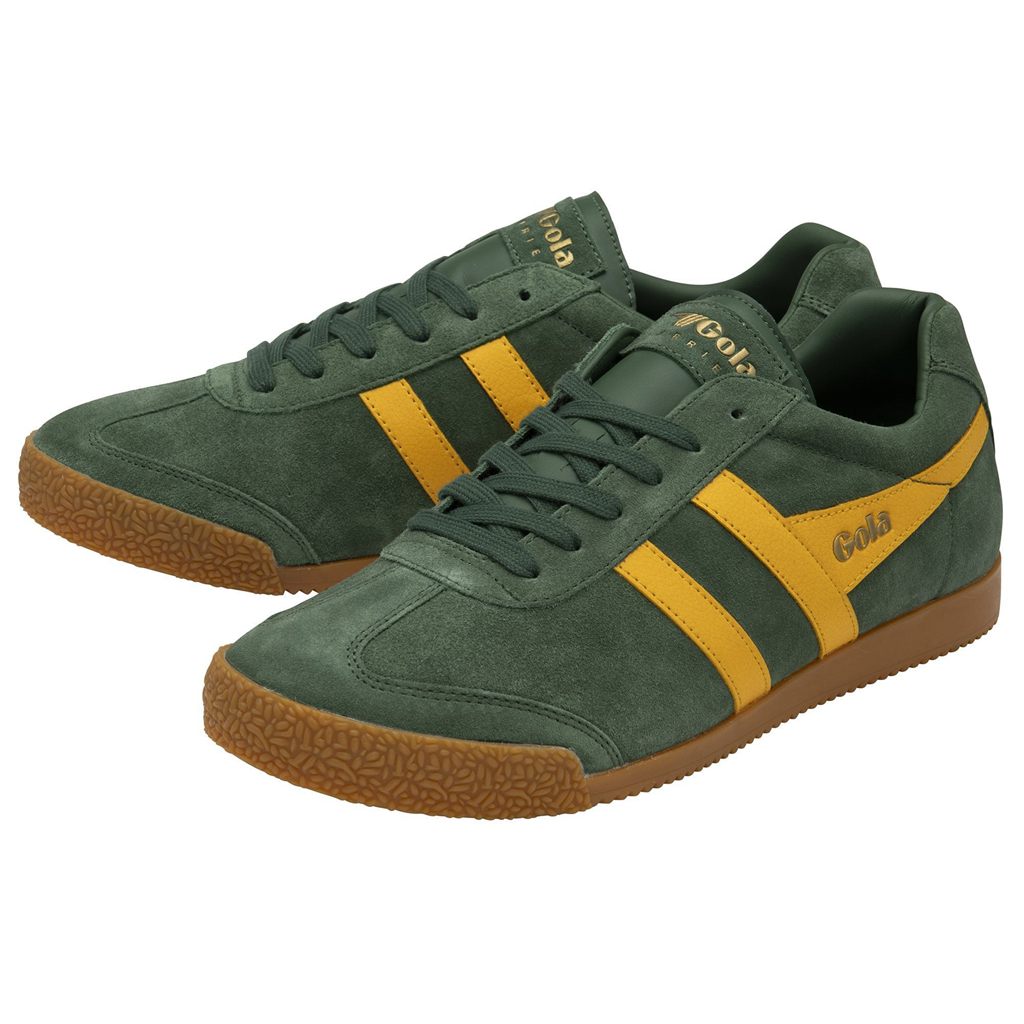 Gola Classics Harrier Suede Sneakers Evergreen Sun Nederland | 570-MSTPDY