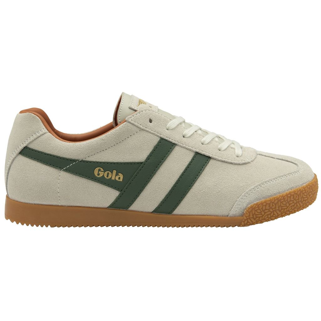 Gola Classics Harrier Suede Sneakers Wit Oranje Nederland | 350-RLKNMF