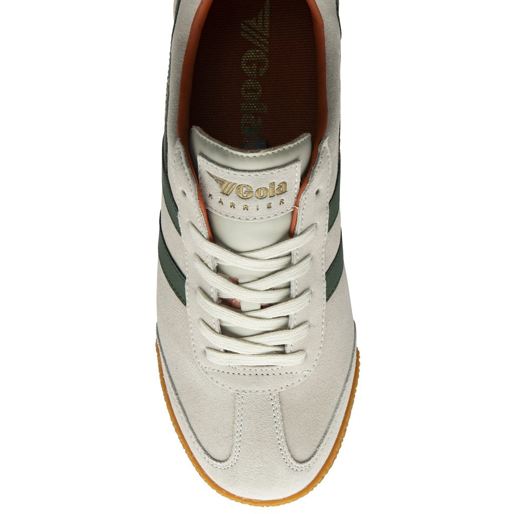 Gola Classics Harrier Suede Sneakers Wit Oranje Nederland | 350-RLKNMF