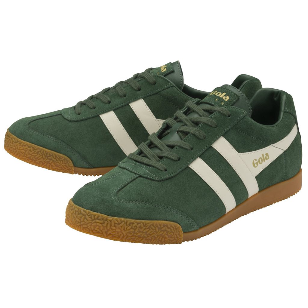 Gola Classics Harrier Suede Sneakers Wit Nederland | 670-OEVNJS