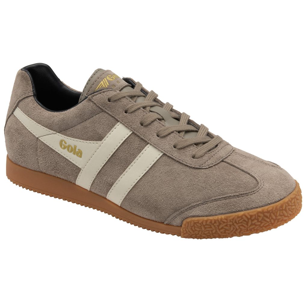 Gola Classics Harrier Suede Sneakers Wit Donkerblauw Nederland | 769-TFALYP