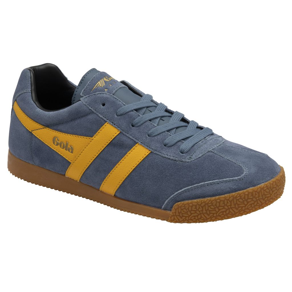 Gola Classics Harrier Suede Sneakers Zwart Nederland | 380-ZALKHU