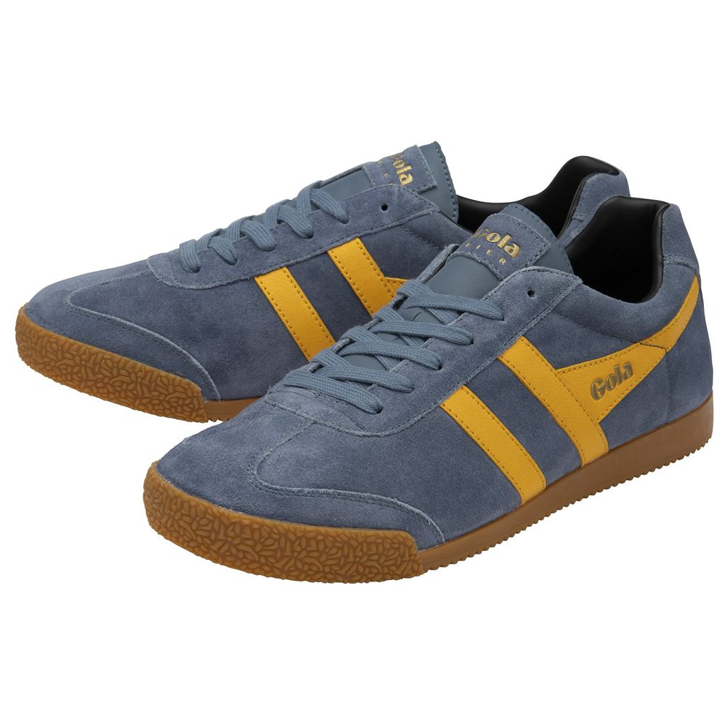 Gola Classics Harrier Suede Sneakers Zwart Nederland | 380-ZALKHU