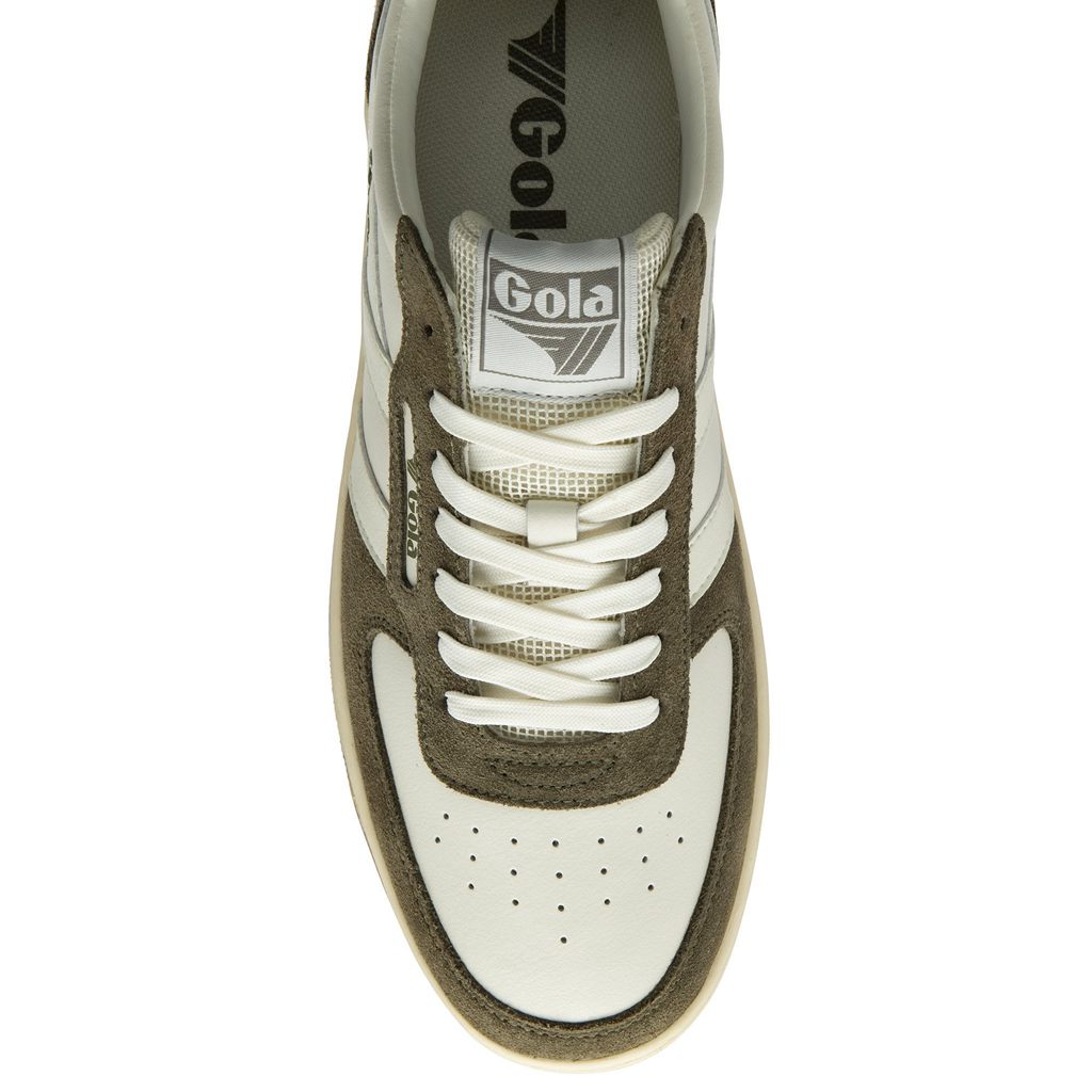 Gola Classics Hawk '89 Sneakers Wit Khaki Nederland | 978-QWLPTI