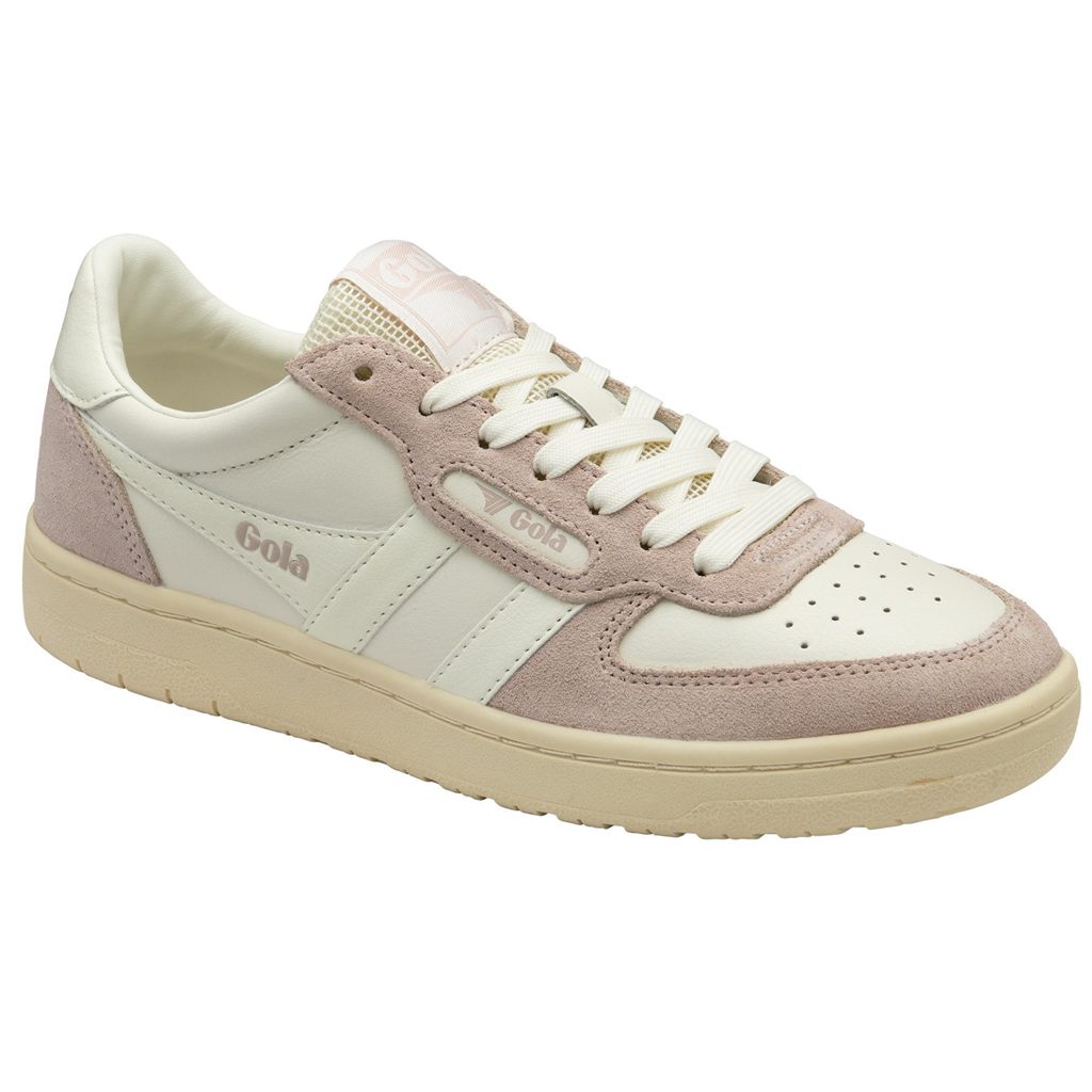 Gola Classics Hawk '89 Sneakers Wit Roze Wit Nederland | 268-LYFJMB