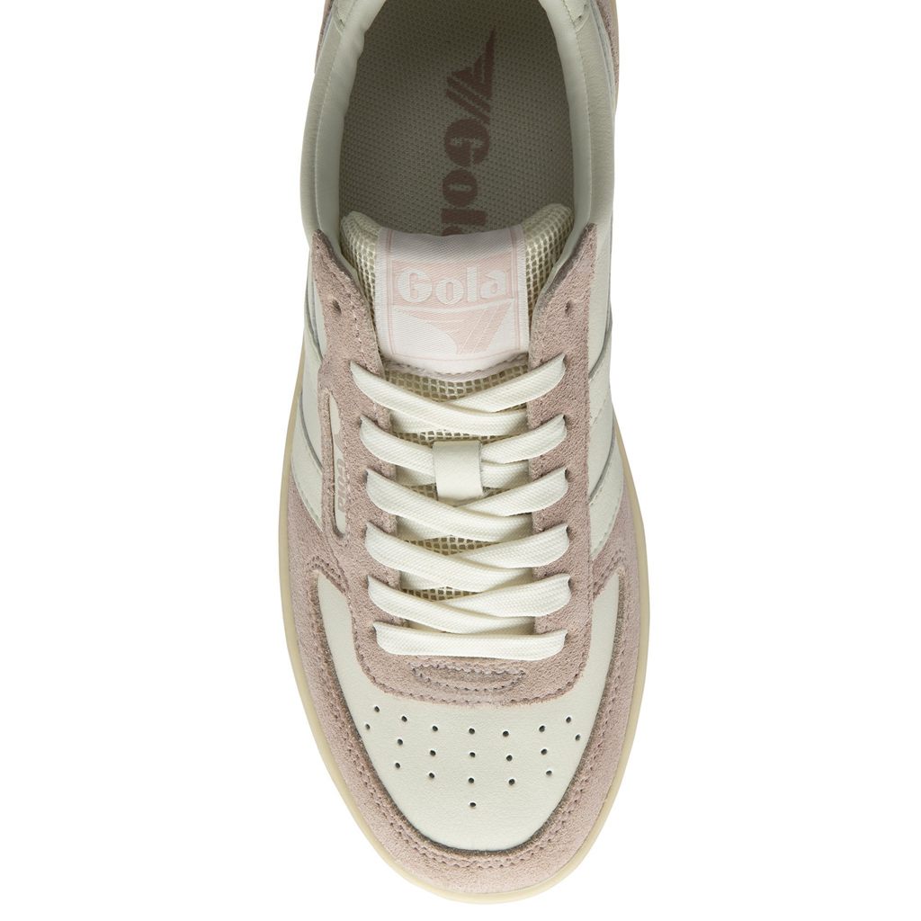 Gola Classics Hawk '89 Sneakers Wit Roze Wit Nederland | 268-LYFJMB