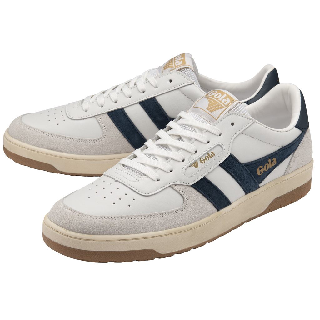 Gola Classics Hawk Sneakers Wit Blauw Nederland | 968-MVKPWE