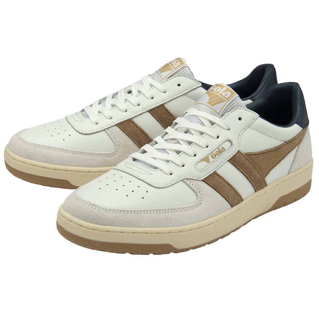 Gola Classics Hawk Sneakers Wit Donkerblauw Nederland | 906-NEJDSA