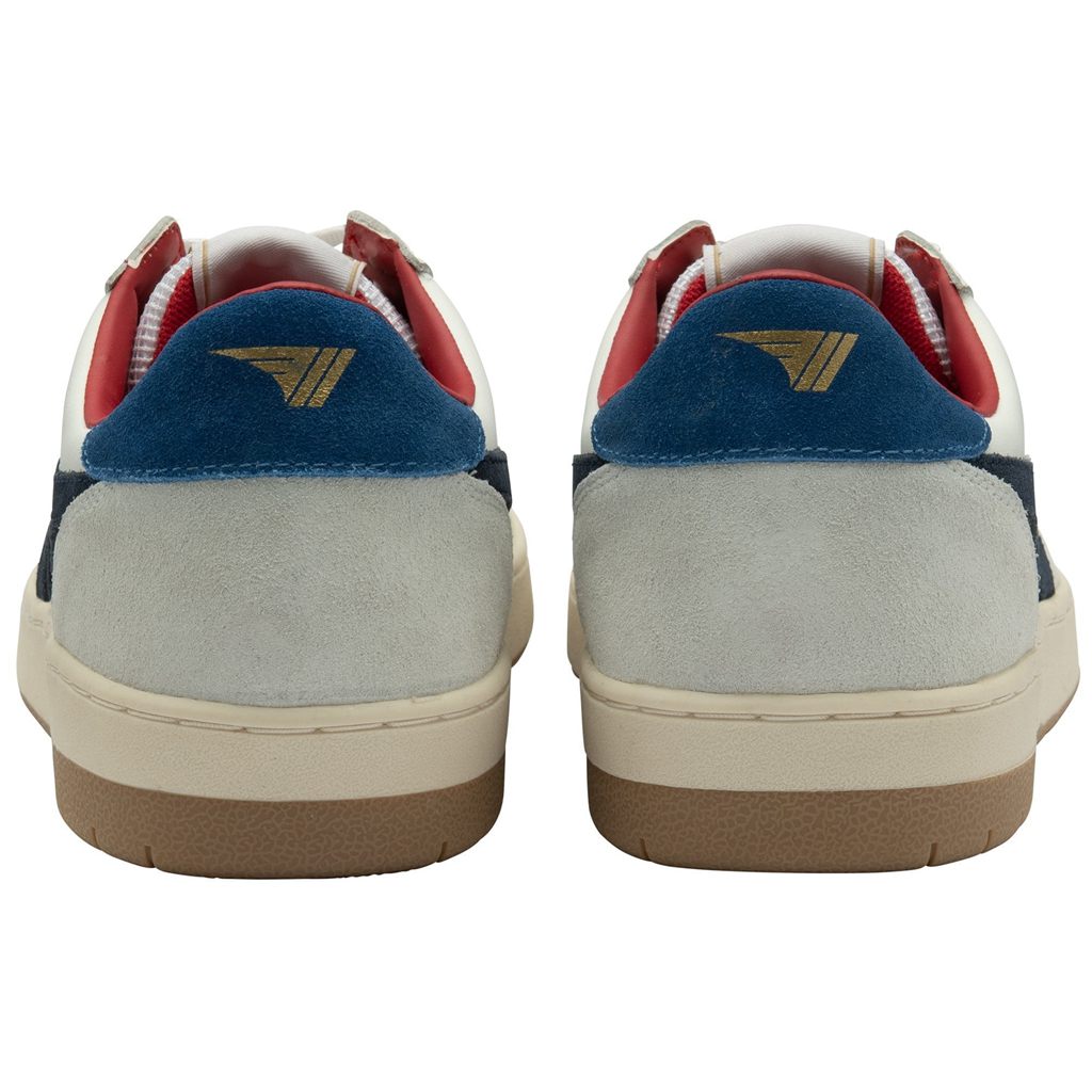 Gola Classics Hawk Sneakers Wit Donkerblauw Blauw Nederland | 947-UKANWR