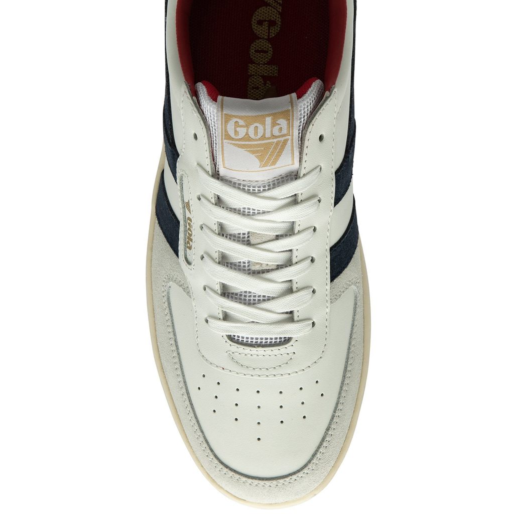 Gola Classics Hawk Sneakers Wit Donkerblauw Blauw Nederland | 947-UKANWR