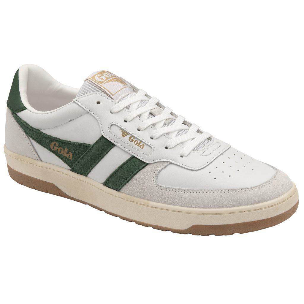 Gola Classics Hawk Sneakers Wit Donkergroen Nederland | 572-CASGUO