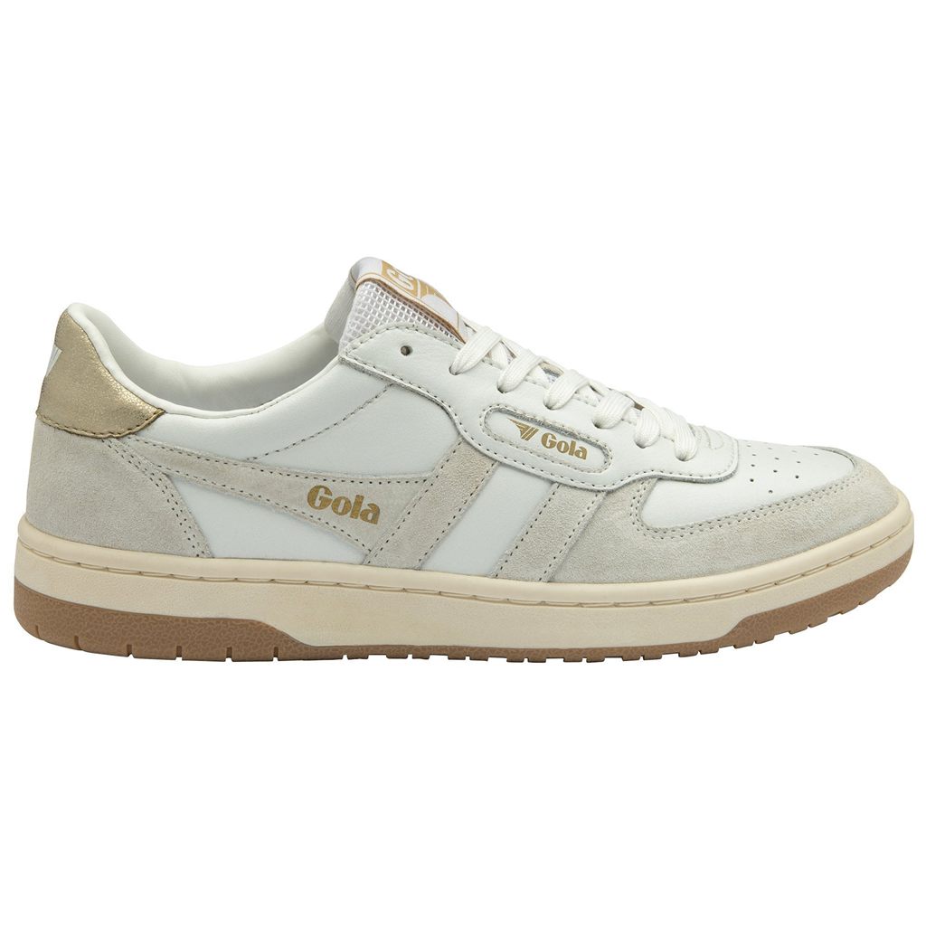 Gola Classics Hawk Sneakers Wit Goud Nederland | 750-LJMYNQ
