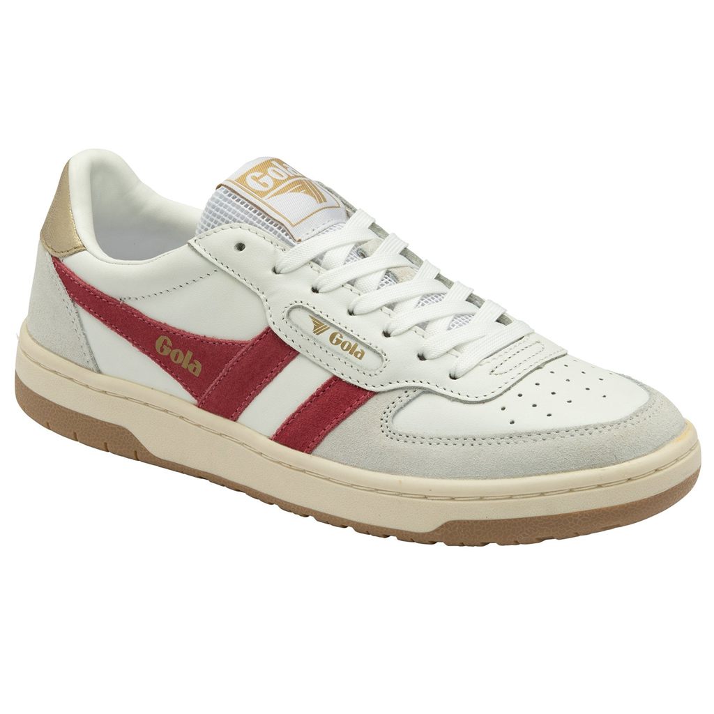 Gola Classics Hawk Sneakers Wit Goud Nederland | 862-MVNHPL