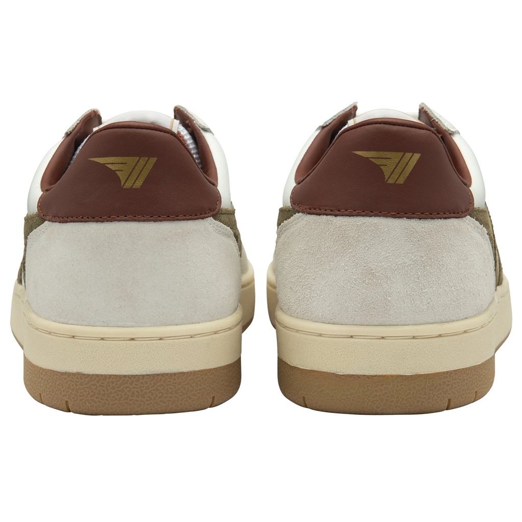 Gola Classics Hawk Sneakers Wit Khaki Nederland | 906-BITOLJ