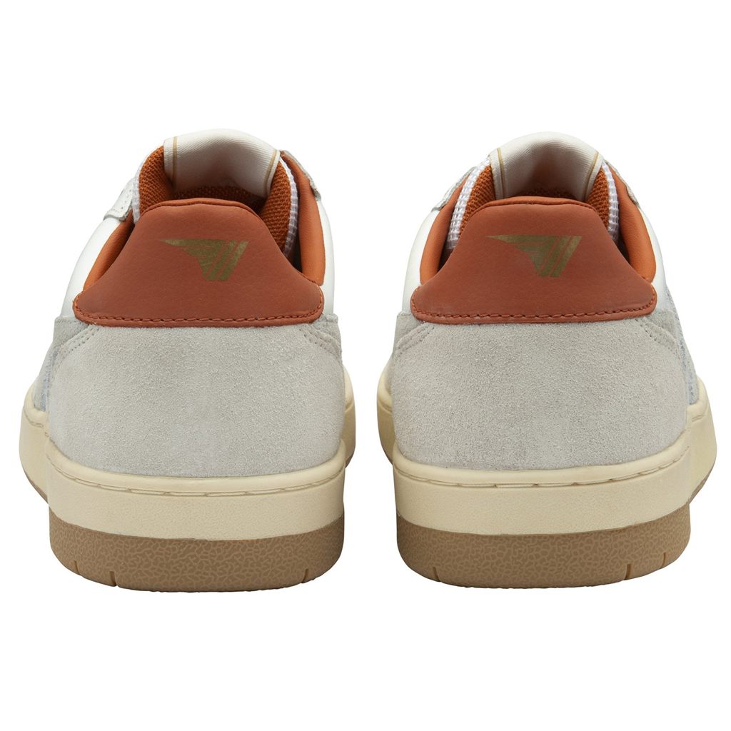 Gola Classics Hawk Sneakers Wit Oranje Nederland | 508-STFYLM