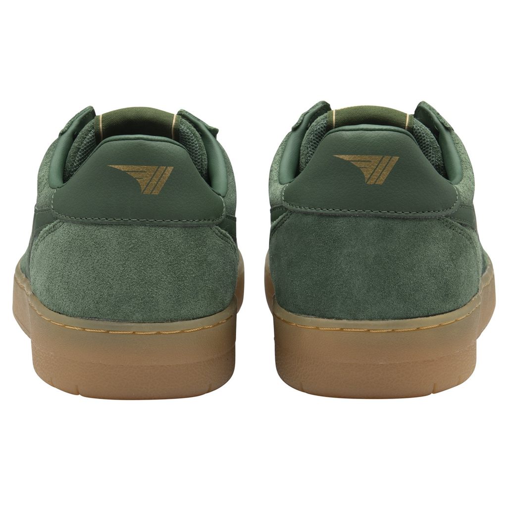 Gola Classics Hawk Suede '86 Sneakers Evergreen Gum Nederland | 870-EAPZJQ