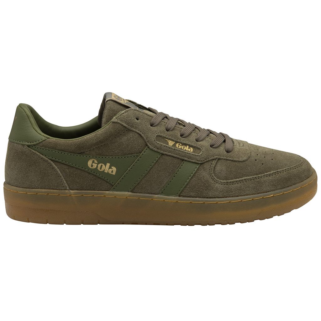 Gola Classics Hawk Suede '86 Sneakers Khaki Nederland | 906-QUXWRC