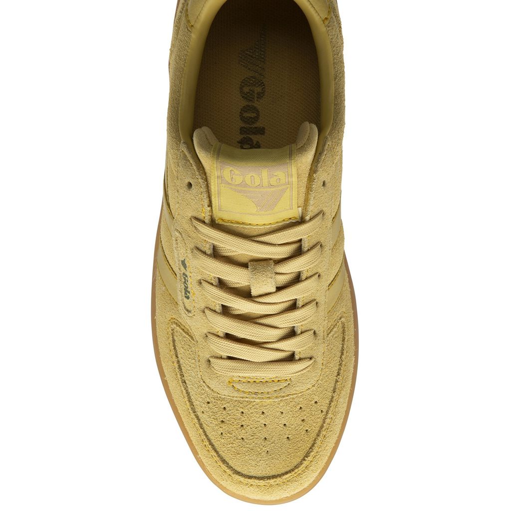 Gola Classics Hawk Suede '86 Sneakers Pollen Gum Nederland | 281-HTOVYR