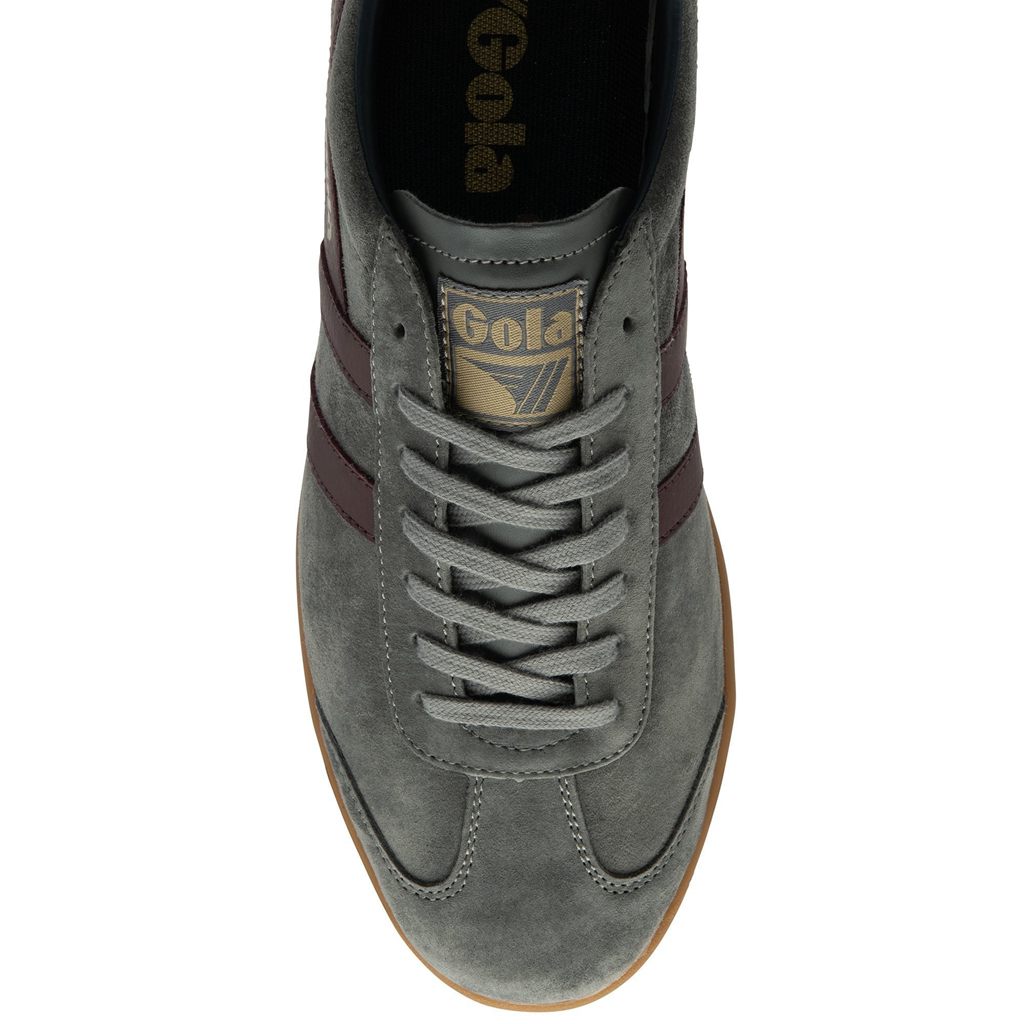 Gola Classics Hurricane Suede Sneakers Bordeaux Donkerblauw Nederland | 843-TZQKWO