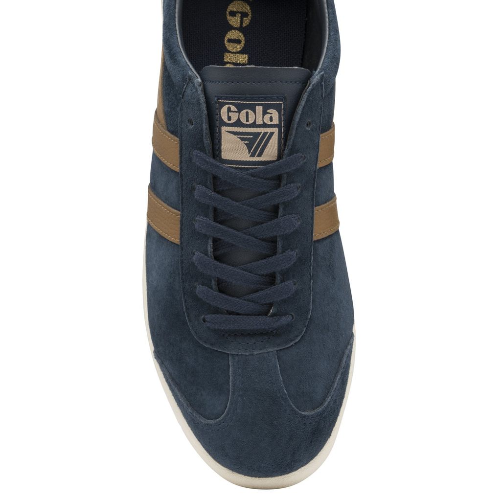 Gola Classics Hurricane Suede Sneakers Donkerblauw Wit Nederland | 128-HMOIFD