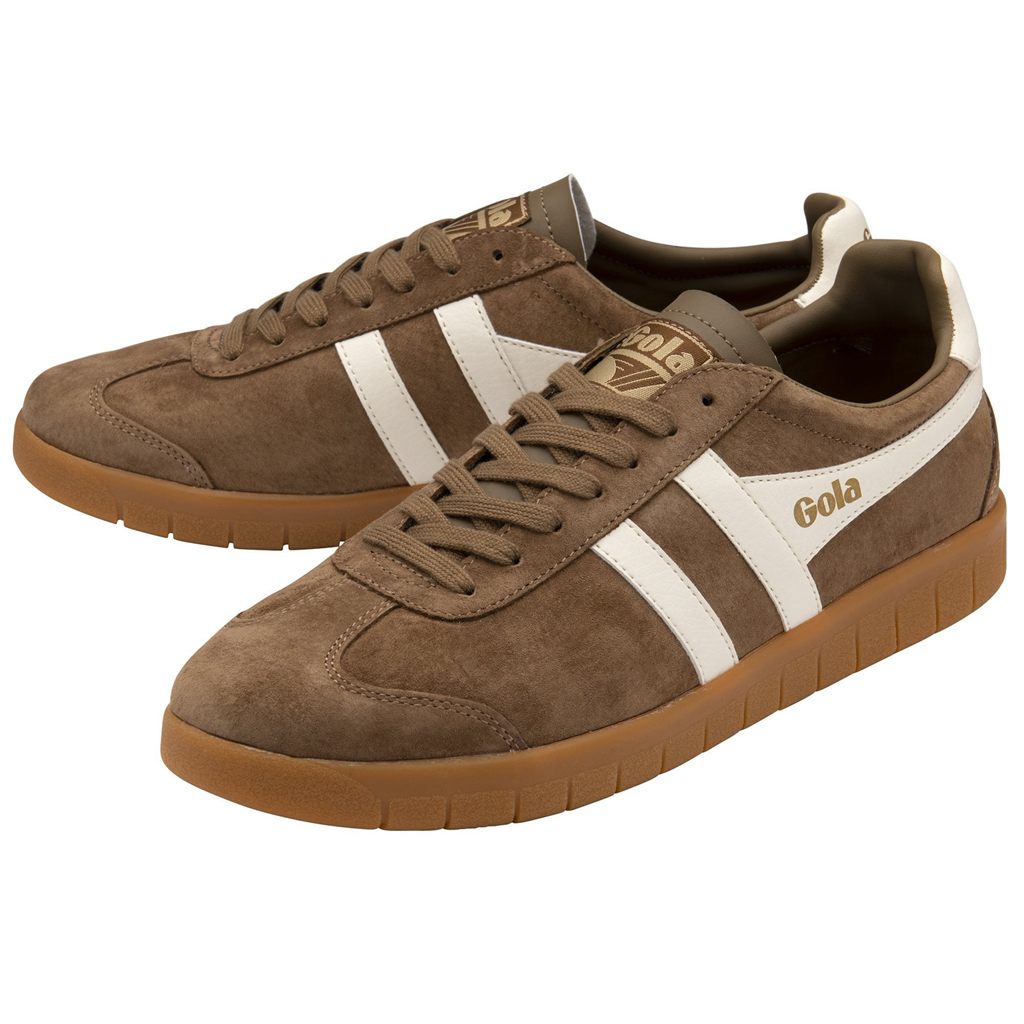 Gola Classics Hurricane Suede Sneakers Wit Nederland | 085-MCOQBJ