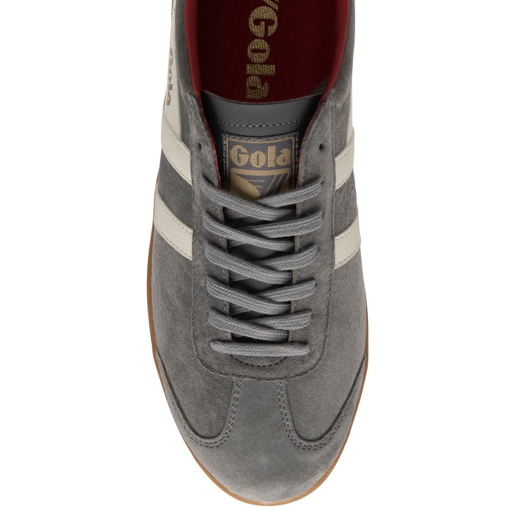 Gola Classics Hurricane Suede Sneakers Wit Dieprood Nederland | 638-TEGCAK
