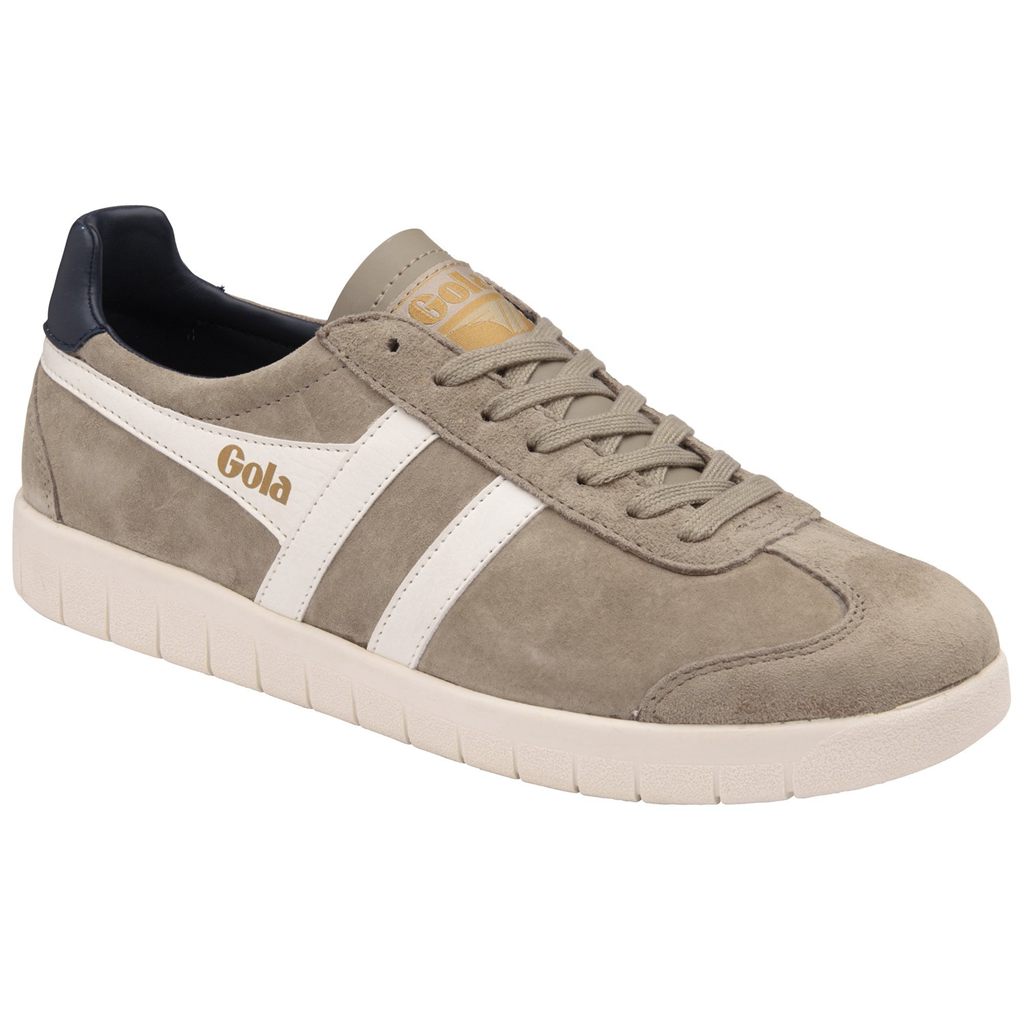 Gola Classics Hurricane Suede Sneakers Wit Donkerblauw Nederland | 764-WPIVSR