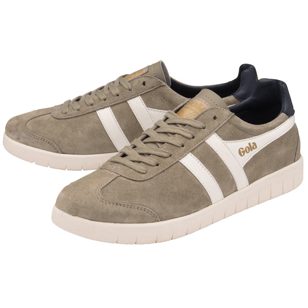 Gola Classics Hurricane Suede Sneakers Wit Donkerblauw Nederland | 764-WPIVSR