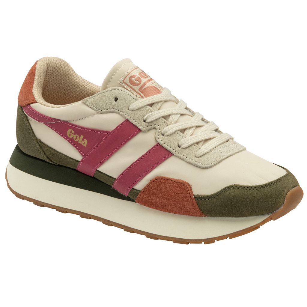 Gola Classics Indiana Sneakers Khaki Nederland | 928-MKCIVP