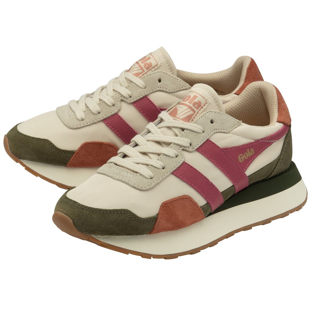 Gola Classics Indiana Sneakers Khaki Nederland | 928-MKCIVP