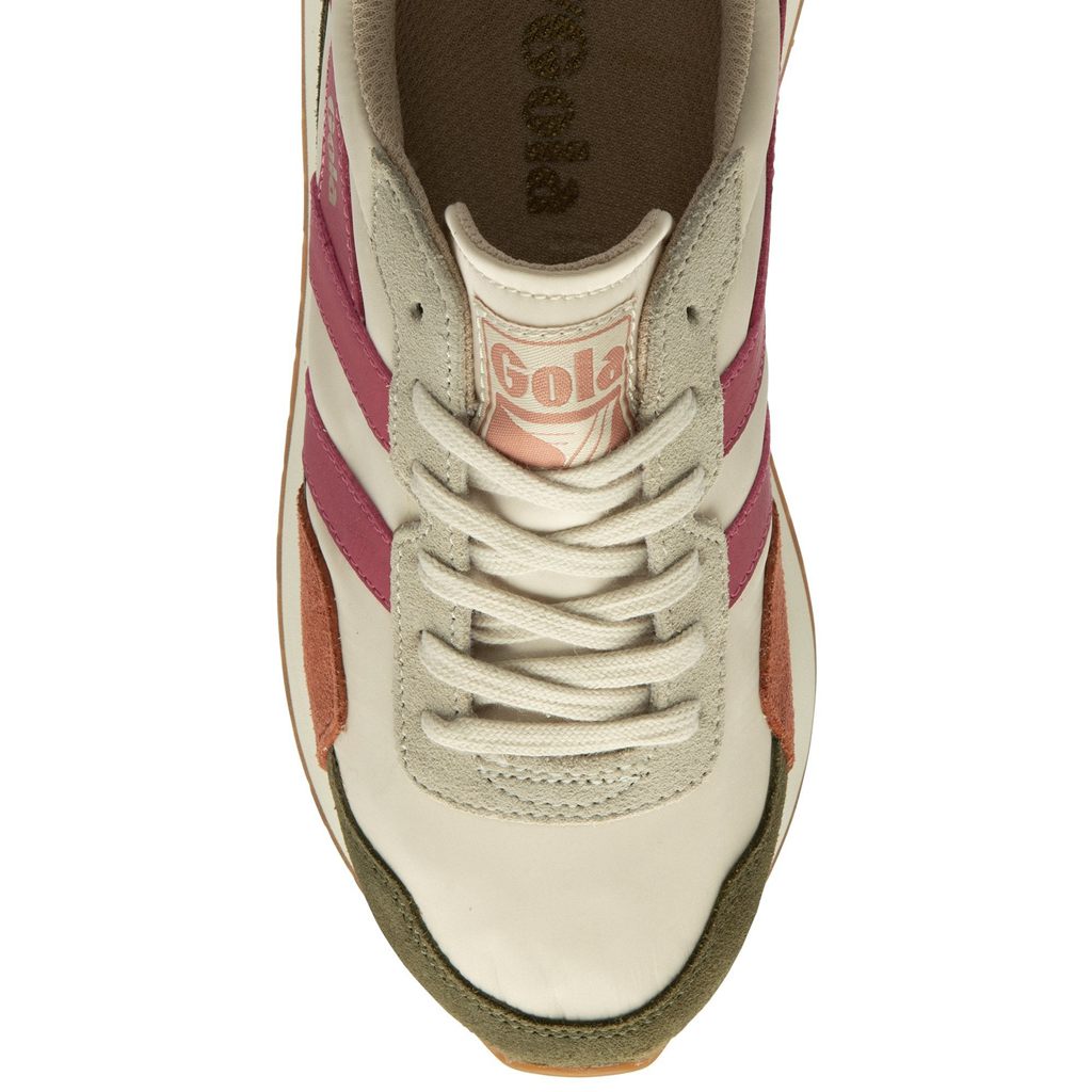 Gola Classics Indiana Sneakers Khaki Nederland | 928-MKCIVP