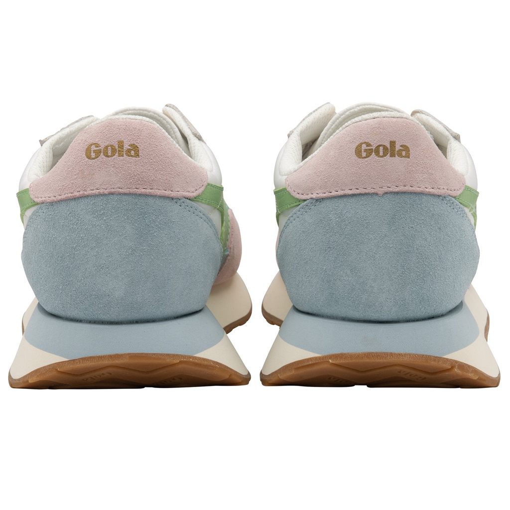 Gola Classics Indiana Sneakers Wit Blauw Groen Nederland | 871-IAKMLT