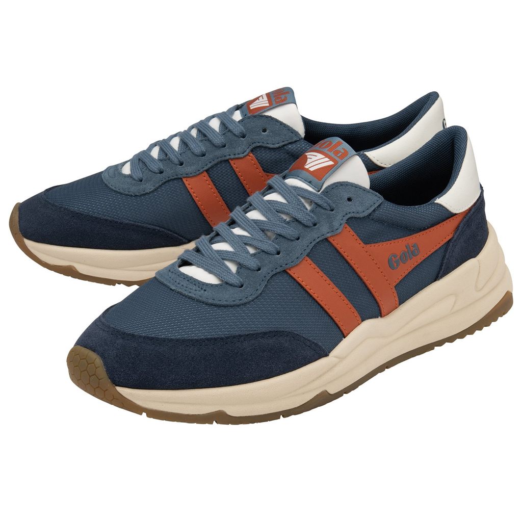 Gola Classics Jupiter Sneakers Donkerblauw Oranje Nederland | 407-NCGOAE