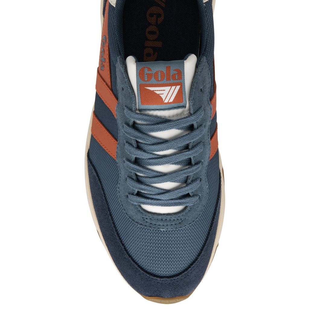 Gola Classics Jupiter Sneakers Donkerblauw Oranje Nederland | 407-NCGOAE