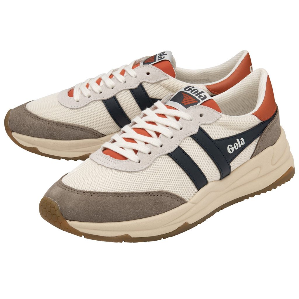 Gola Classics Jupiter Sneakers Wit Donkerblauw Nederland | 956-DERMBV